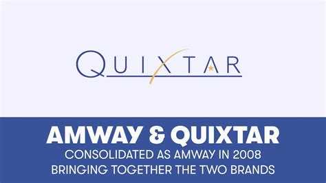 quixtar amway.